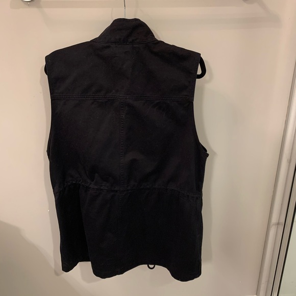 Black Utility Vest - Picture 3 of 4